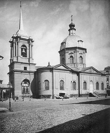 Бориса и Глеба на Арбатской площади;1882