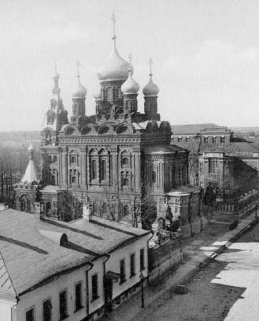 Всех скорбящих Радость иконы Божией Матери при Старо-Екатерининской б-це.;1910