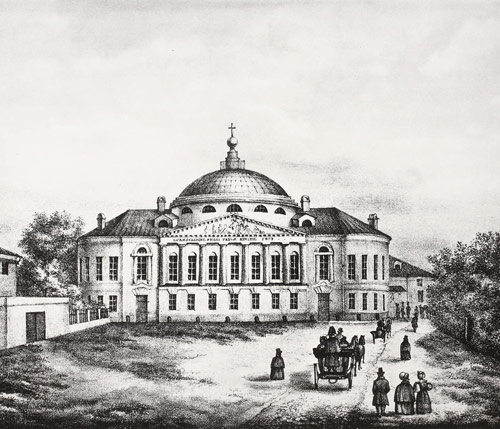 Петра и Павла, лютеранский;Церковь 1819 года.1835