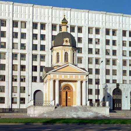 Бориса и Глеба на Арбатской площади;2000