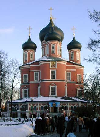 Донской иконы Божией Матери, Большой собор, в Донском монастыре;2000