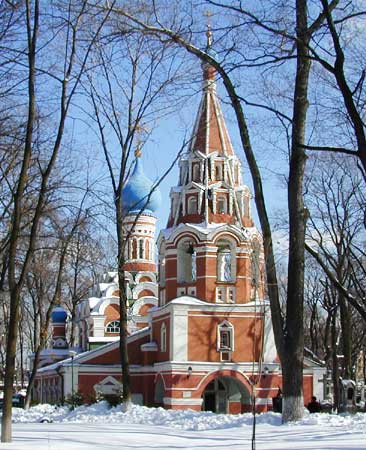 Донской иконы Божией Матери, Малый собор, в Донском монастыре;2000