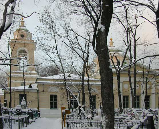 Духа Святого Сошествия на Даниловском кладбище;2000