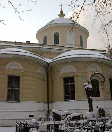 Духа Святого Сошествия на Даниловском кладбище;2000