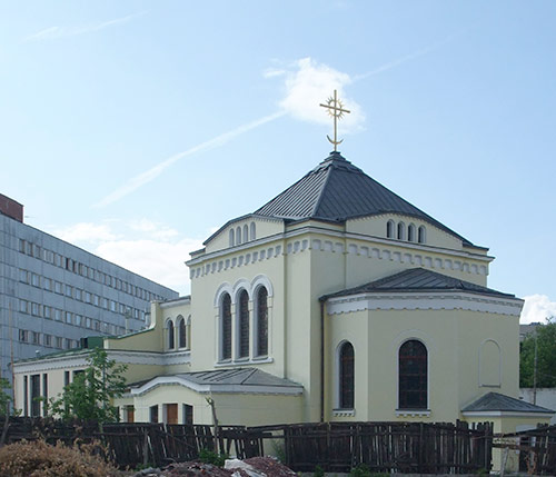 Косьмы и Дамиана при б. Солдатенковской больнице;Вид от Бегового пр.2009