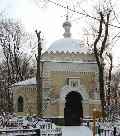 Николая над могилой Н. И. Гребневского;2000