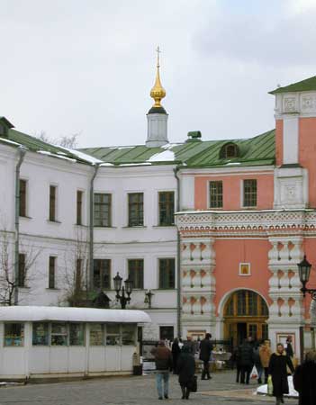 Серафима Саровского в Даниловском монастыре;2000