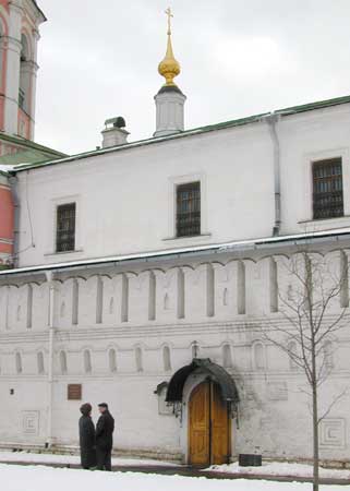 Серафима Саровского в Даниловском монастыре;2000