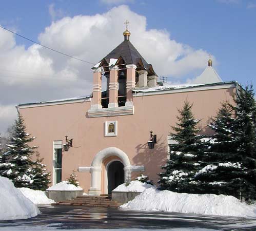 Серафима Саровского и Анны Кашинской на новом Донском кладбище;2000