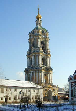 Сергия Радонежского в Новоспасском монастыре;2000