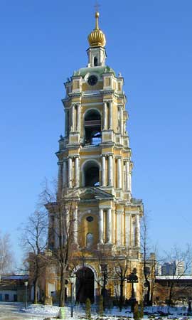 Сергия Радонежского в Новоспасском монастыре;2000