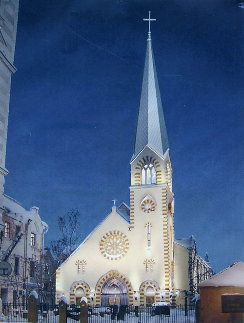 Петра и Павла, лютеранский;Проект реставрации2004